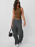 DressBerry Women Solid Crop Top