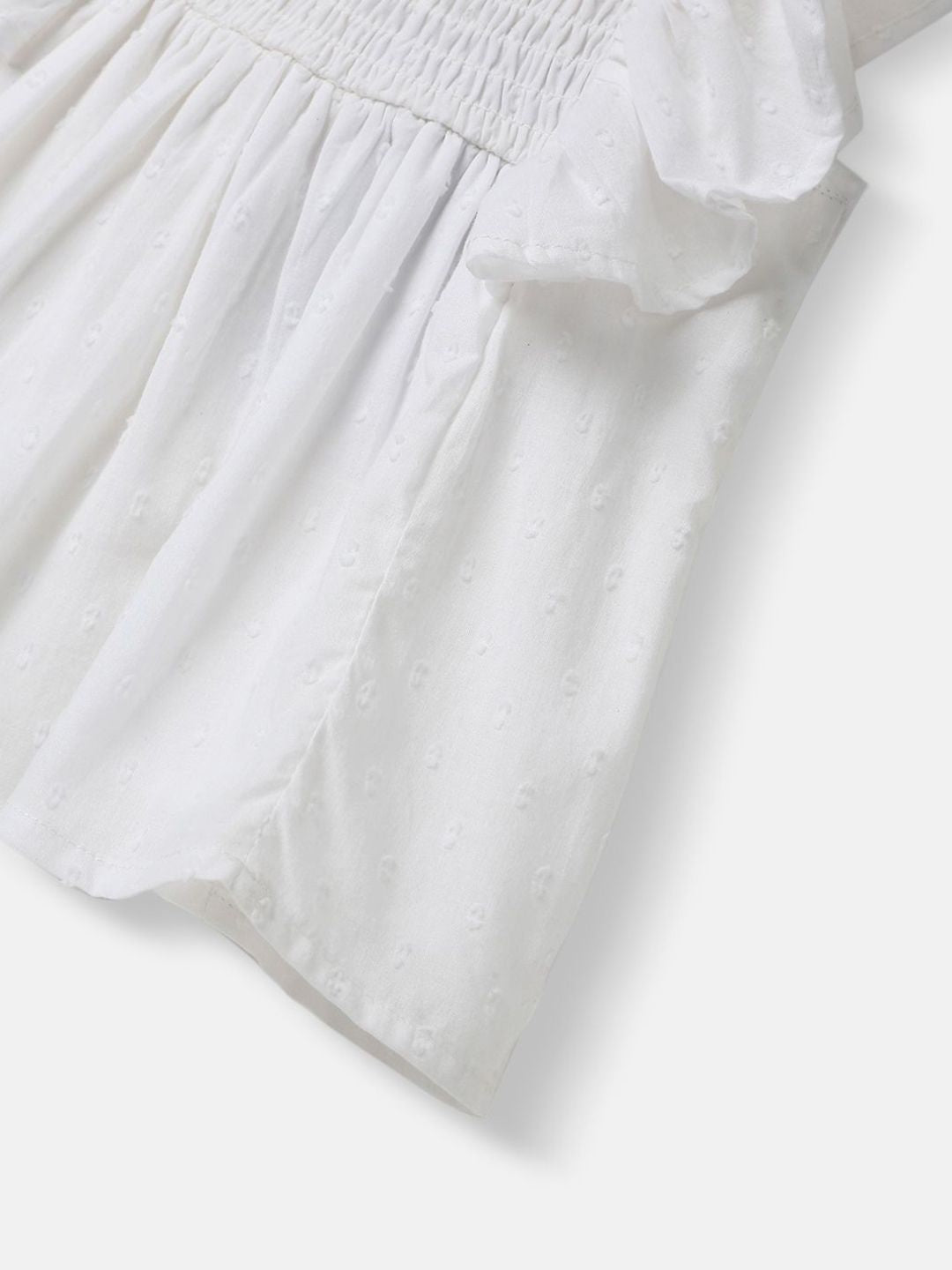 Nauti Nati Flutter Sleeve Ruffled Fit & Flare Dress