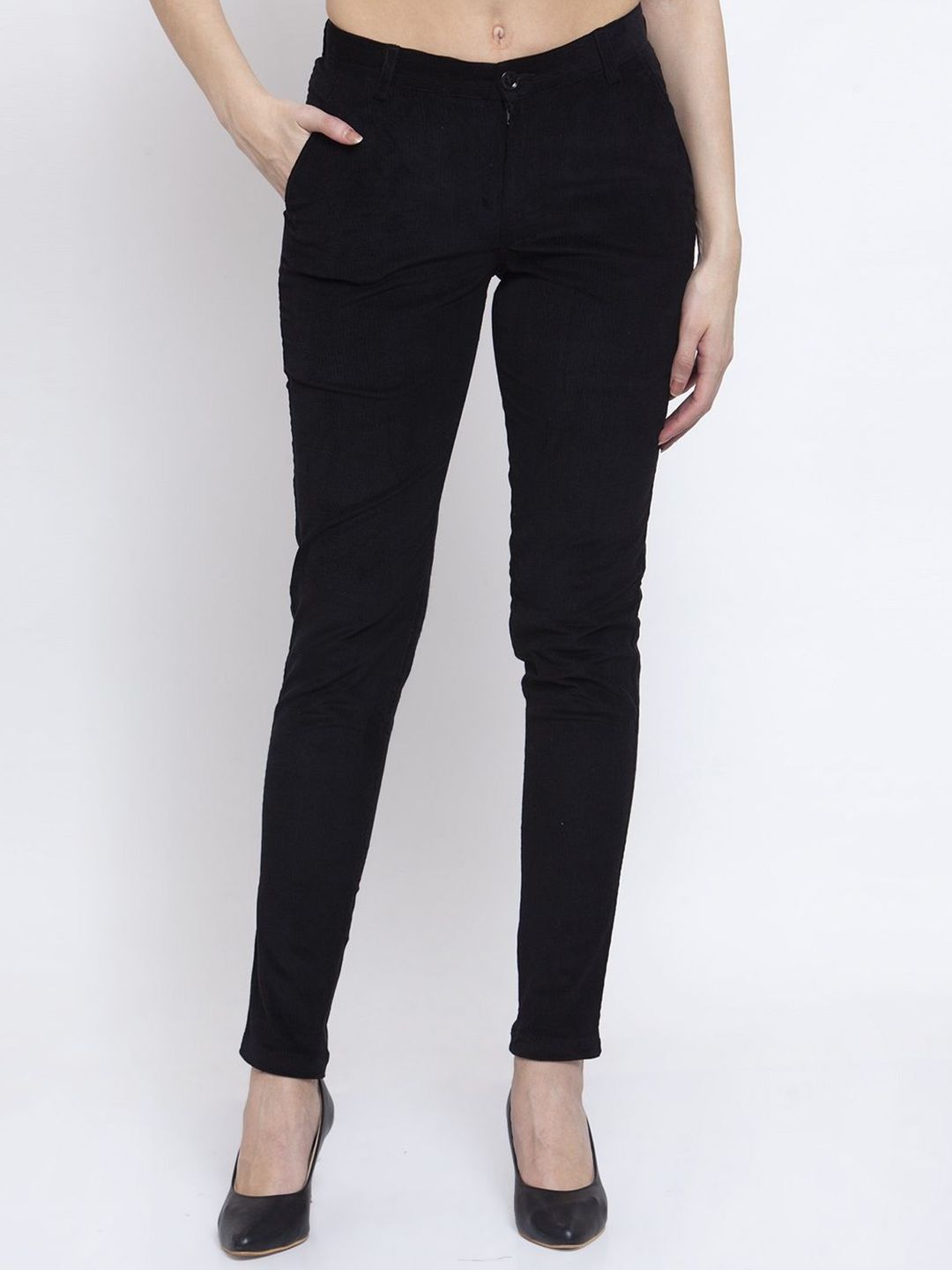 Seluar Cotrise Slim Fit Mid-Rise KLOTTHE