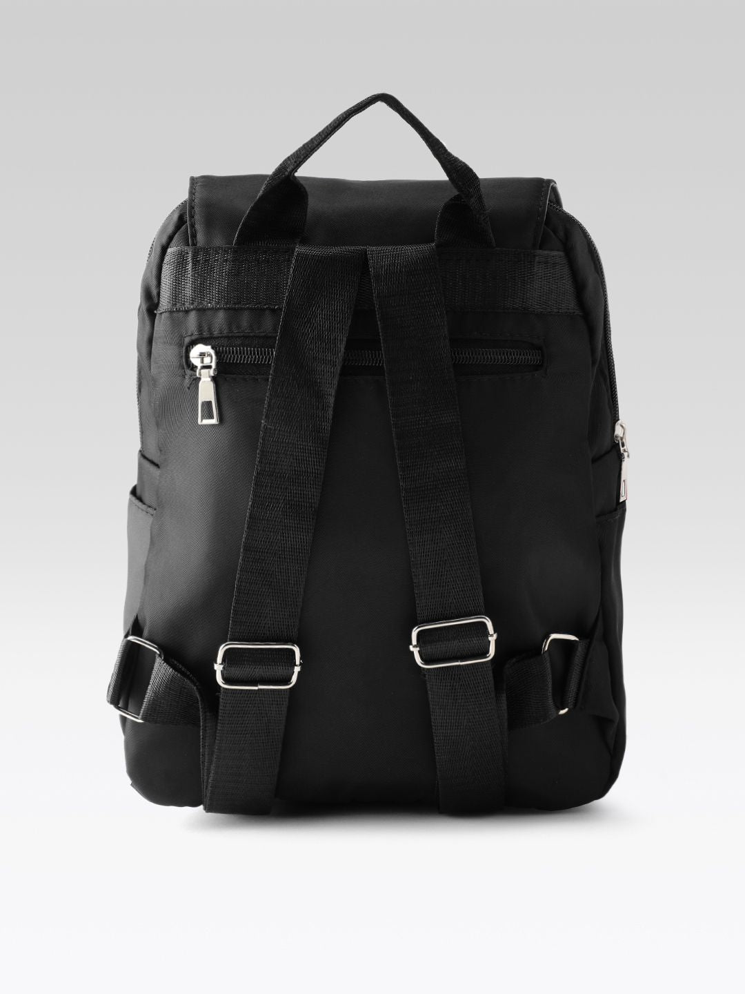 DressBerry Women Solid Tasselled Detail Backpack