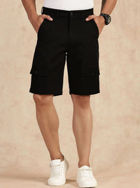 Thomas Scott Men Regular Fit Mid-Rise Shorts