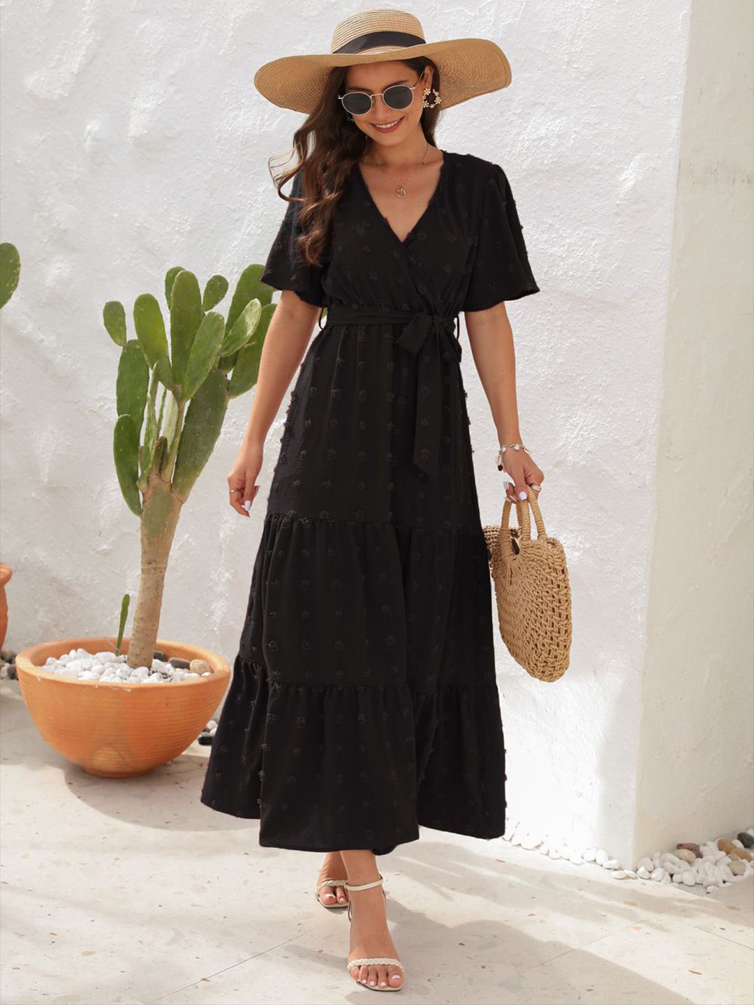 all about you Fit & Flare Maxi Dress