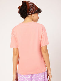 DressBerry It Girl Typo Print Relaxed Tee