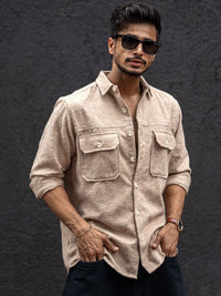 Powerlook Men Opaque Casual Shirt