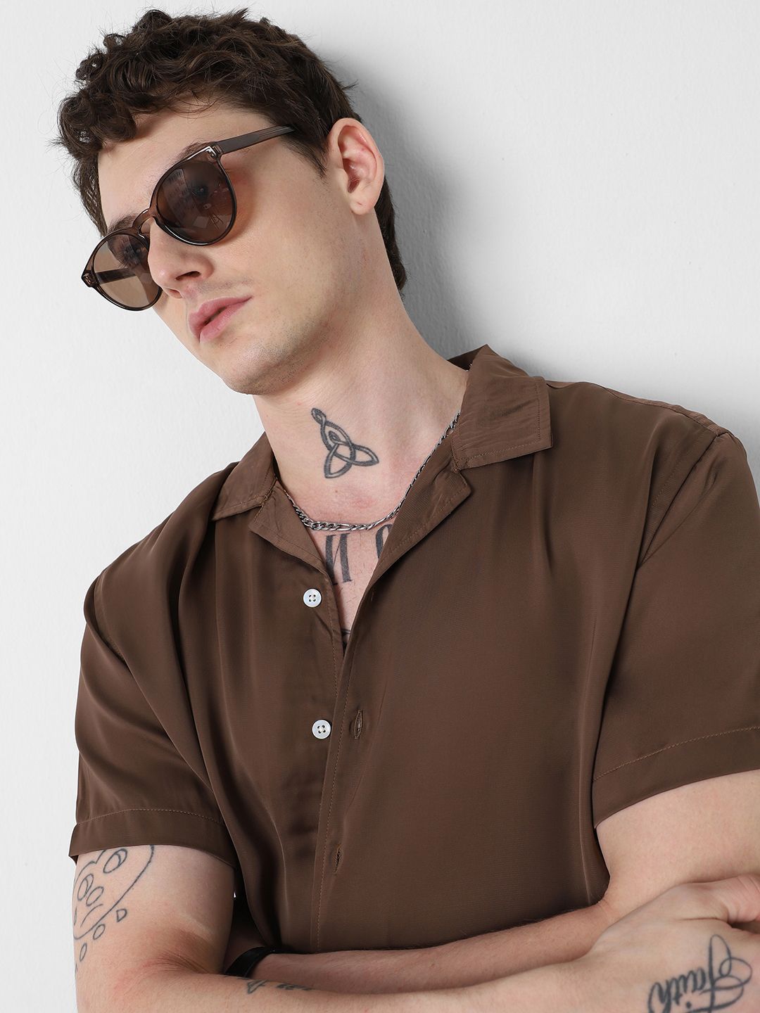 VASTRADO Men Classic Opaque Casual Shirt