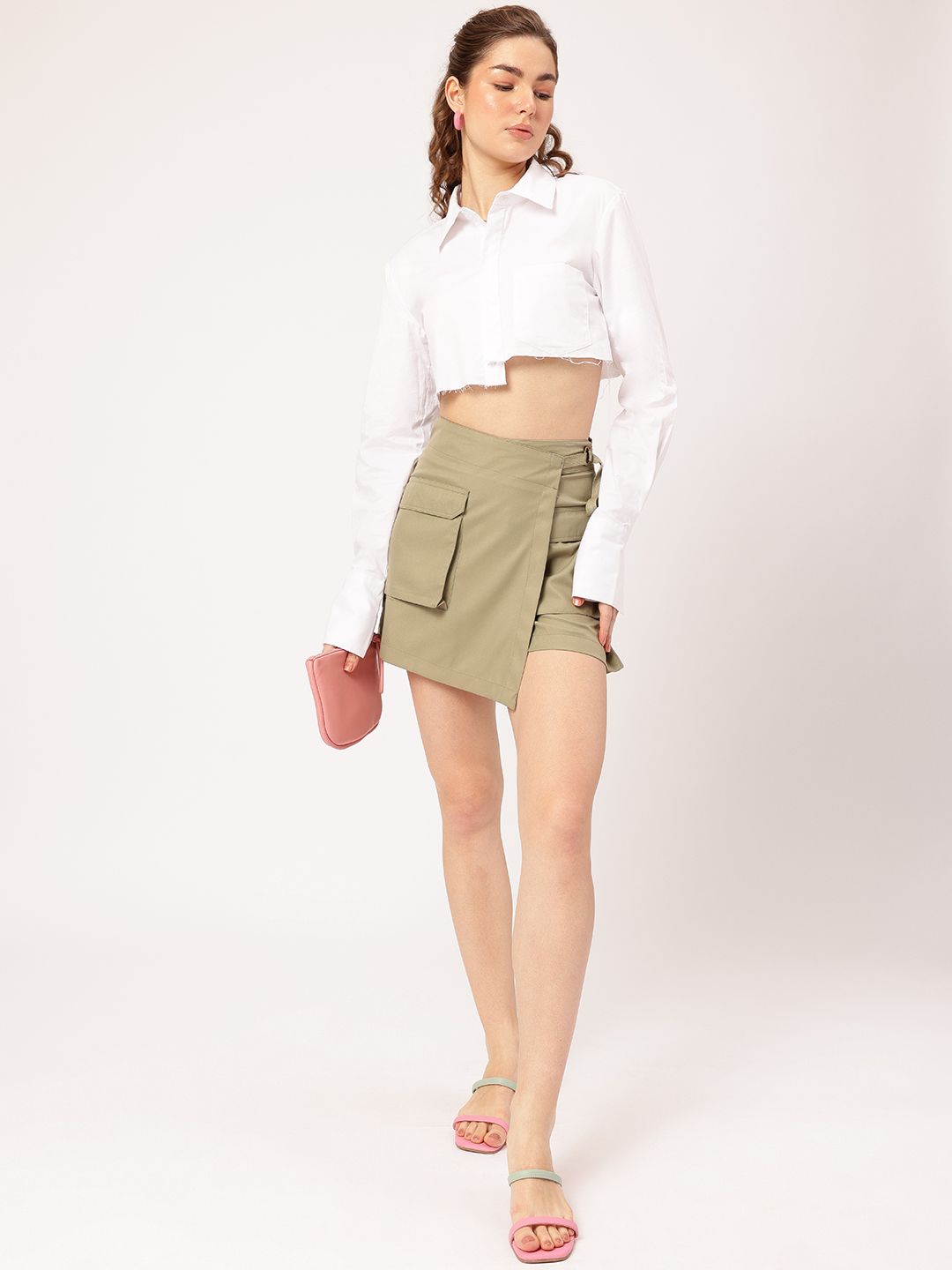 DressBerry Classic Fever Crop Shirt