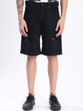 Bene Kleed Men Relax Fit Distressed Denim Shorts