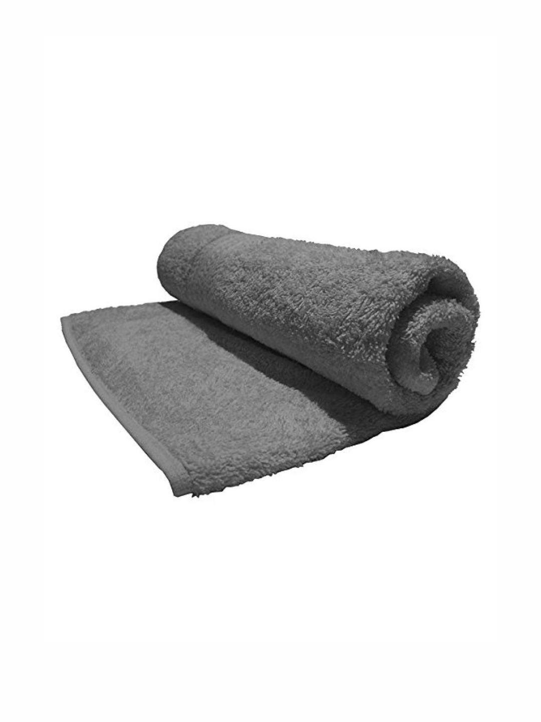 BOMBAY DYEING Grey 1 PcsCotton 450 GSM Bath Towel