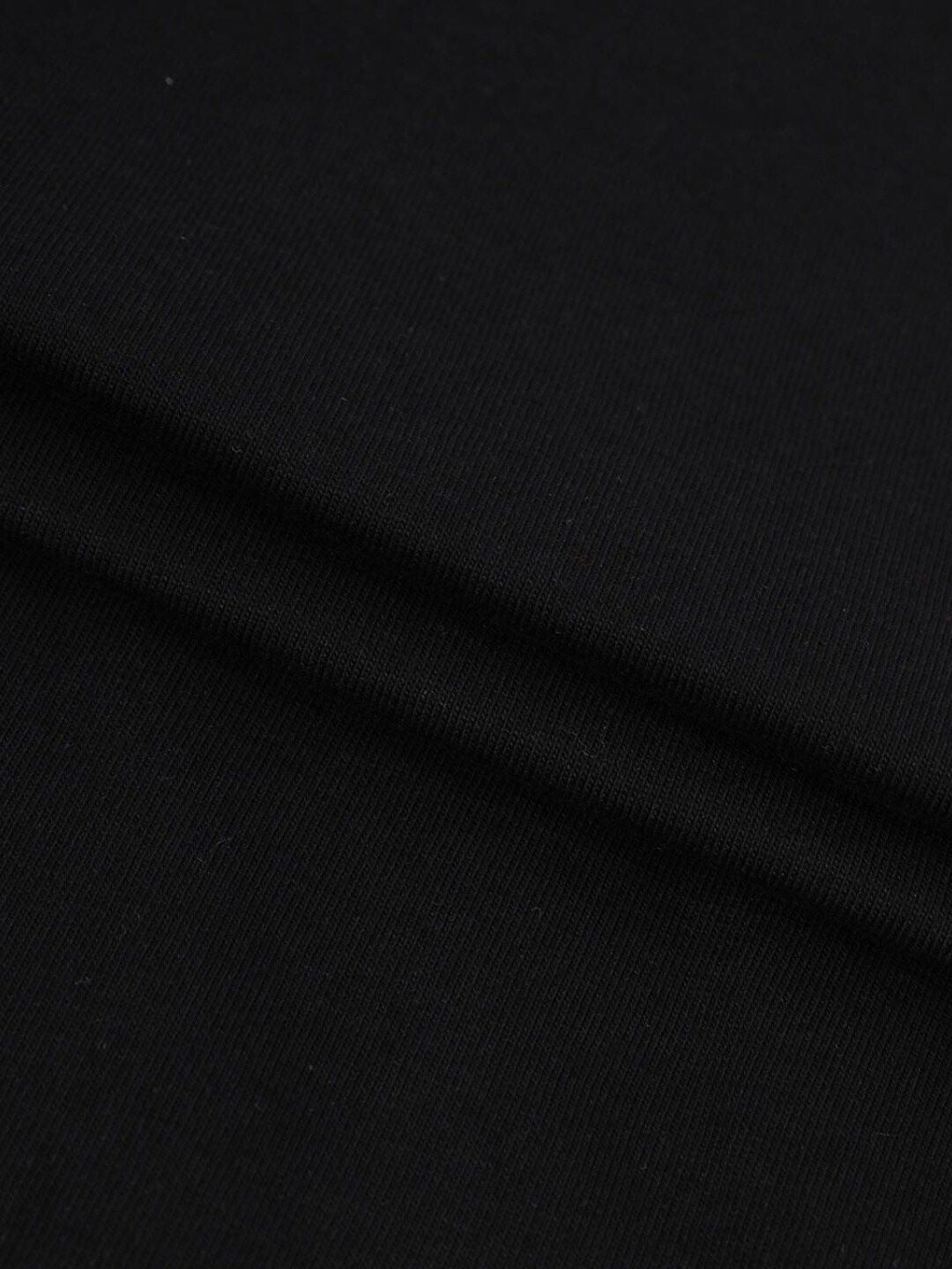 Bewakoof Men Black Printed Oversized T-shirt