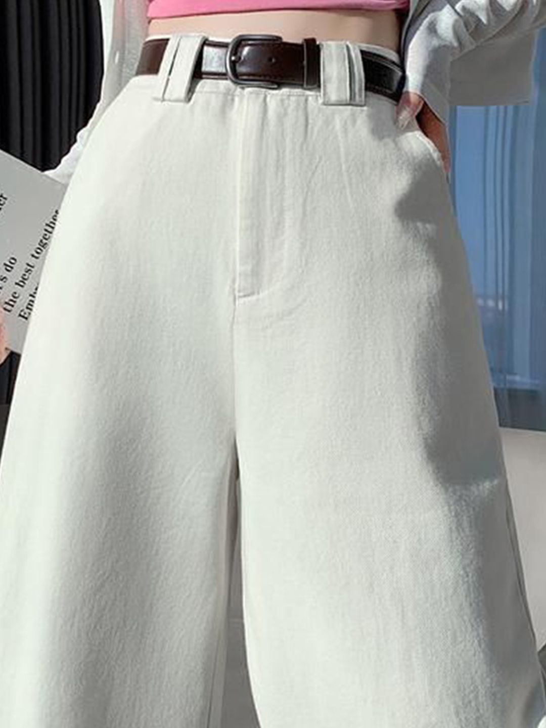 all about you Women Loose Fit High-Rise Trousers