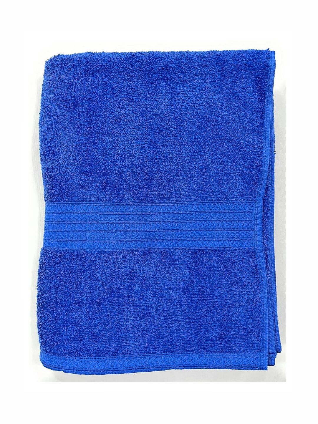 BOMBAY DYEING Blue 1 Pcs Cotton 450 GSM Bath Towel