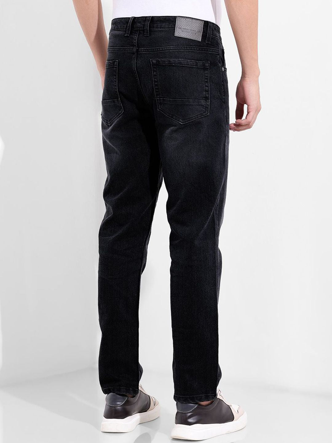 The Indian Garage Co Men Slim Fit Mid-Rise Light Fade Mid-Rise Jeans