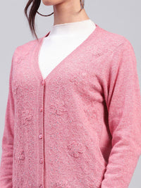 Monte Carlo Women Woollen Long Sleeves Cardigan