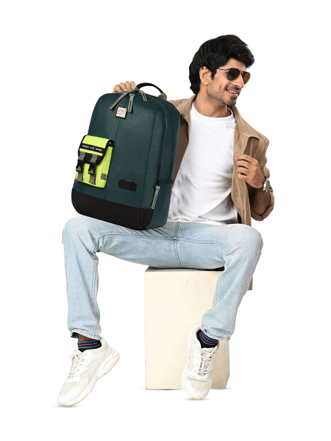 Gear Unisex Geometric Backpack