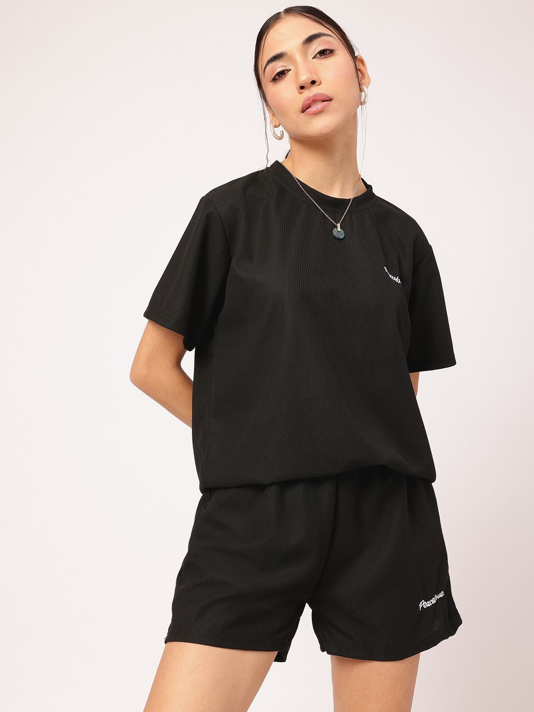 DressBerry Grunge Basics Textured Relaxed Co-ords