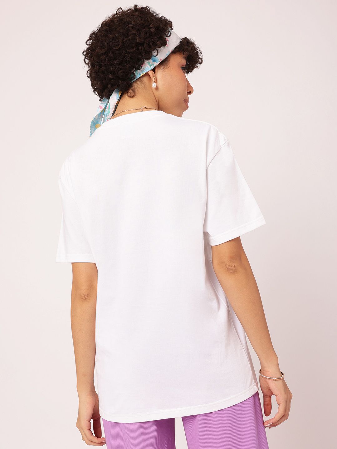 DressBerry Heartfelt Hues Typography Print T-shirt