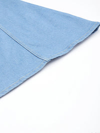 all about you Women Slim Flared Bootcut High-Rise Light Fade Stretchable Jeans