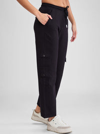 SPYKAR Women Regular Fit Mid Rise Track Pants