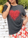 DressBerry Heartthrob Printed Basic Tee