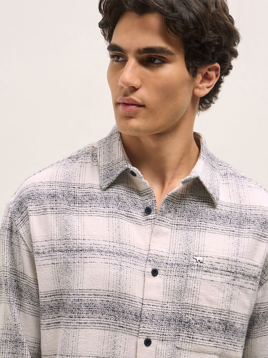 THE BEAR HOUSE Men Opaque Checked Casual Shirt