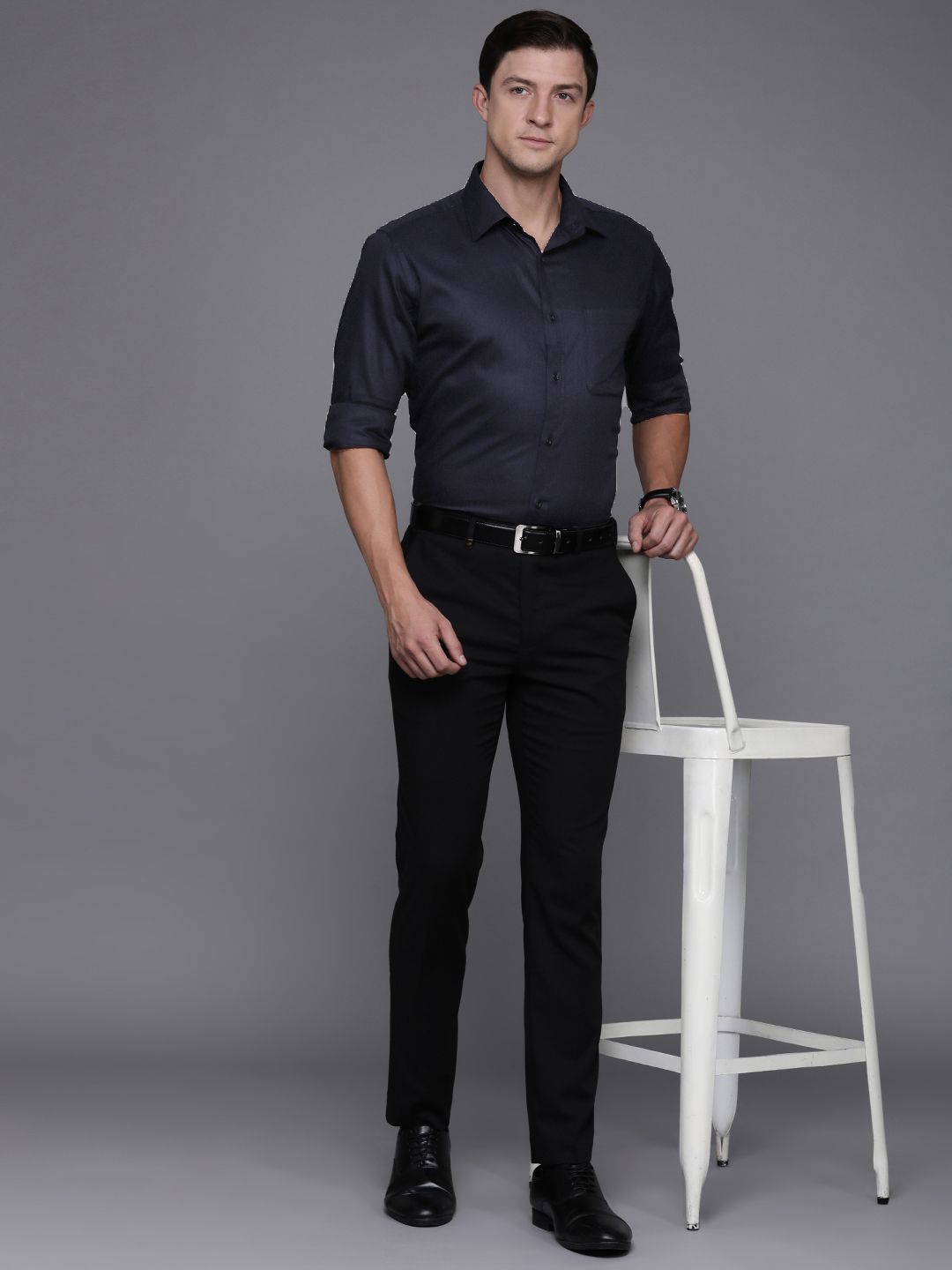 Raymond Pure Cotton Slim Fit Formal Shirt