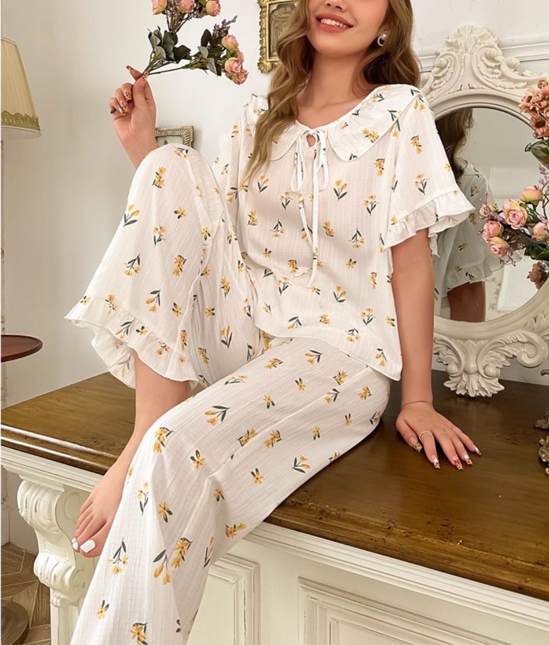 DressBerry Women Printed Night suit