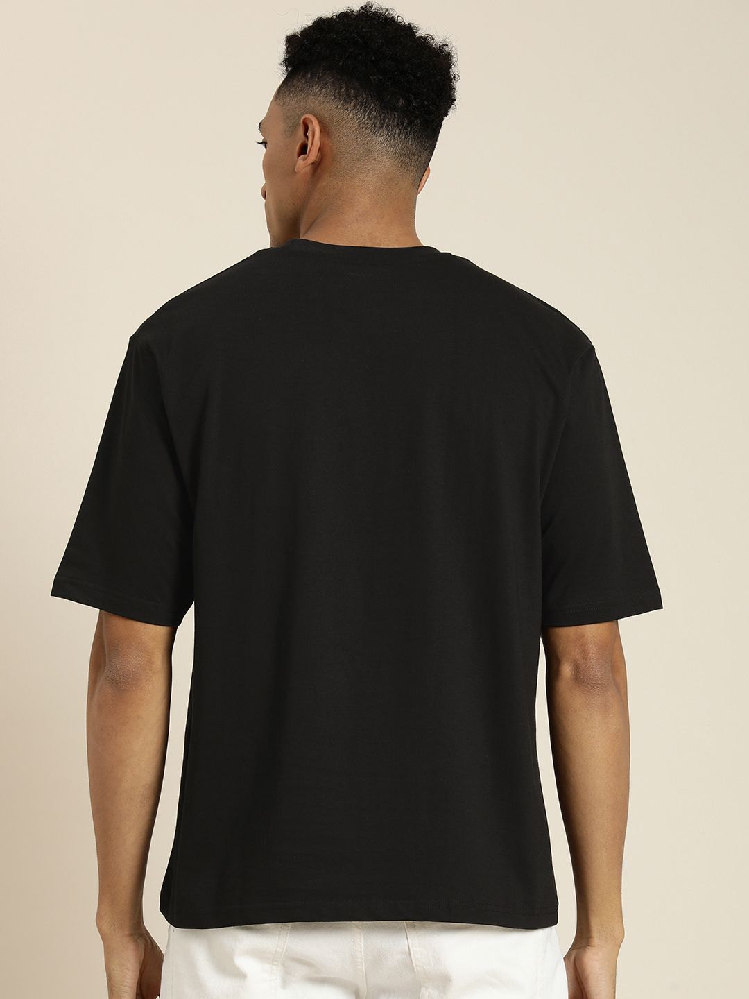 Difference of Opinion Men Graphic Printed Oversized T-shirt