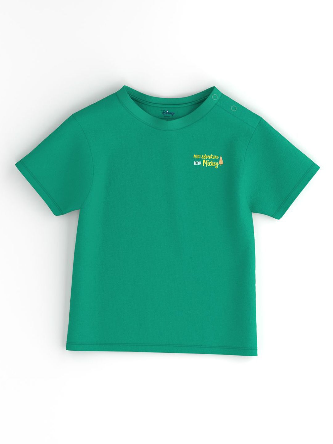 Nauti Nati Infants Boys Mickey Mouse Printed Antimicrobial Cotton T-shirt