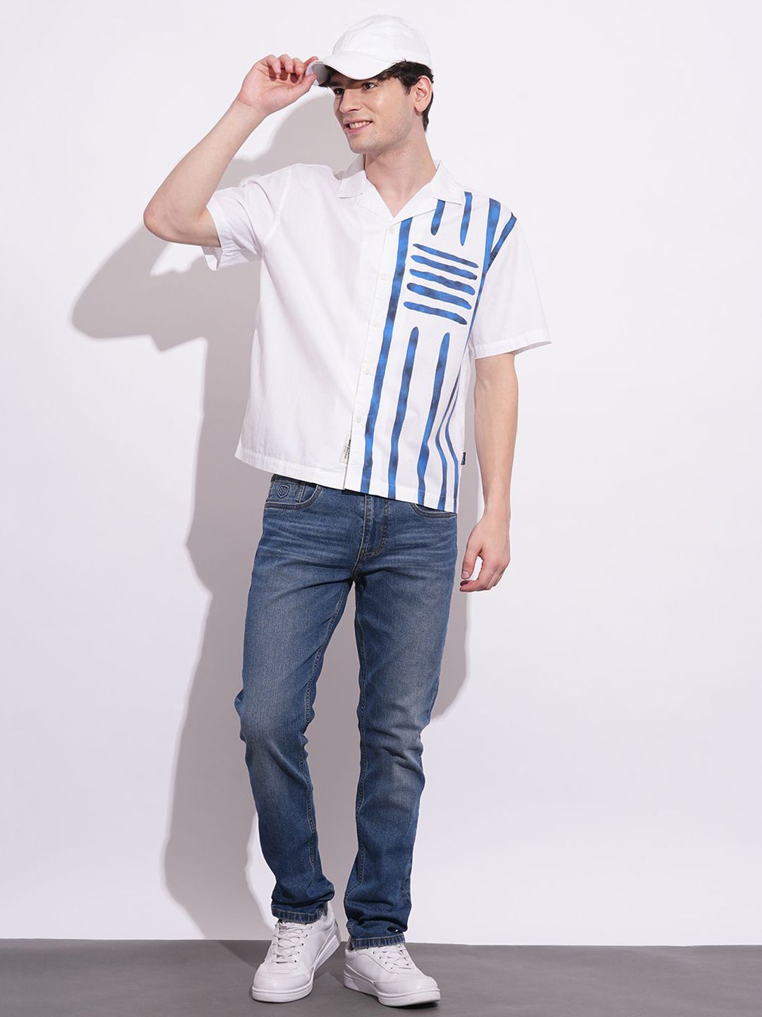 Being Human Men Classic Opaque Printed Casual Shirt