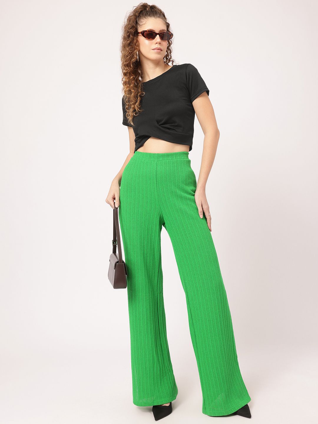 DressBerry Bold & Lovely Twisted Crop Top