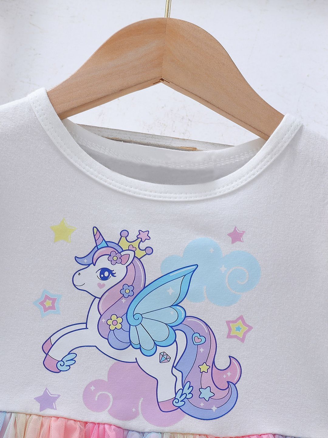 YK Striped Peplum Dress