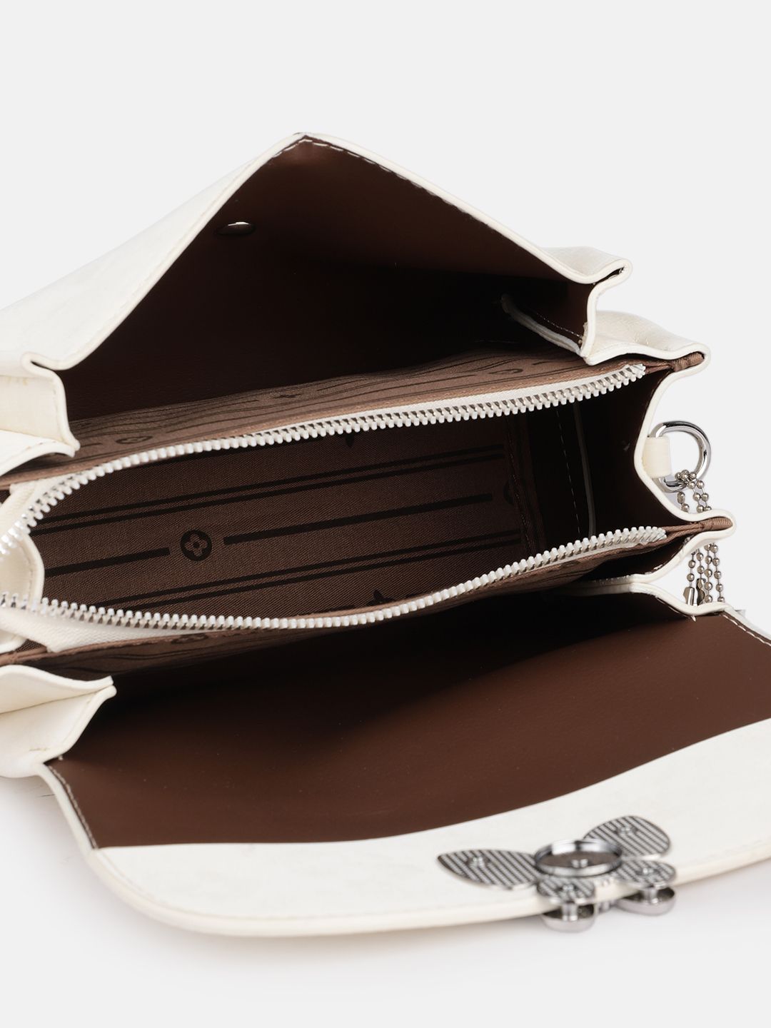 DressBerry Textured Structured Sling Bag