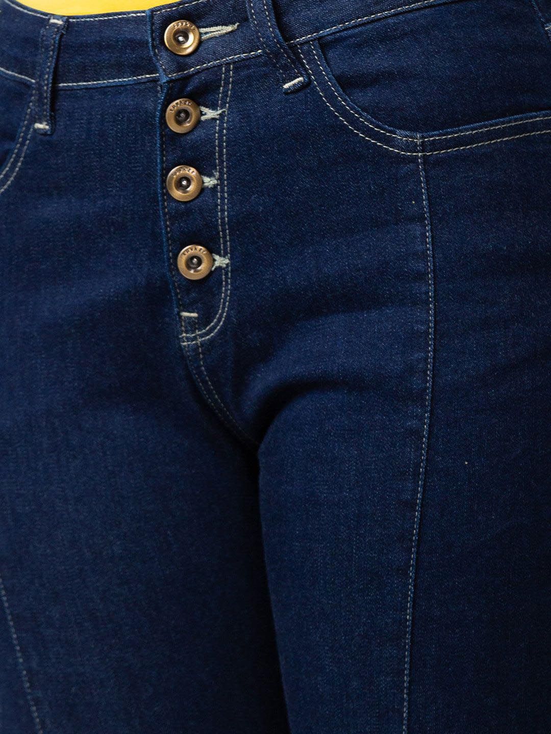 SPYKAR Women Bootcut High-Rise Stretchable Jeans