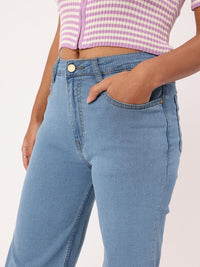 DressBerry Women Grunge Glam Wide Leg Jeans