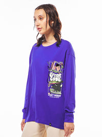 Bewakoof Women Printed Oversized T-shirt