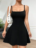 DressBerry Women Shoulder Straps A-Line Dress