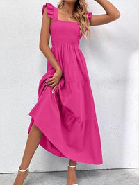 all about you Women Solid Maxi Dress