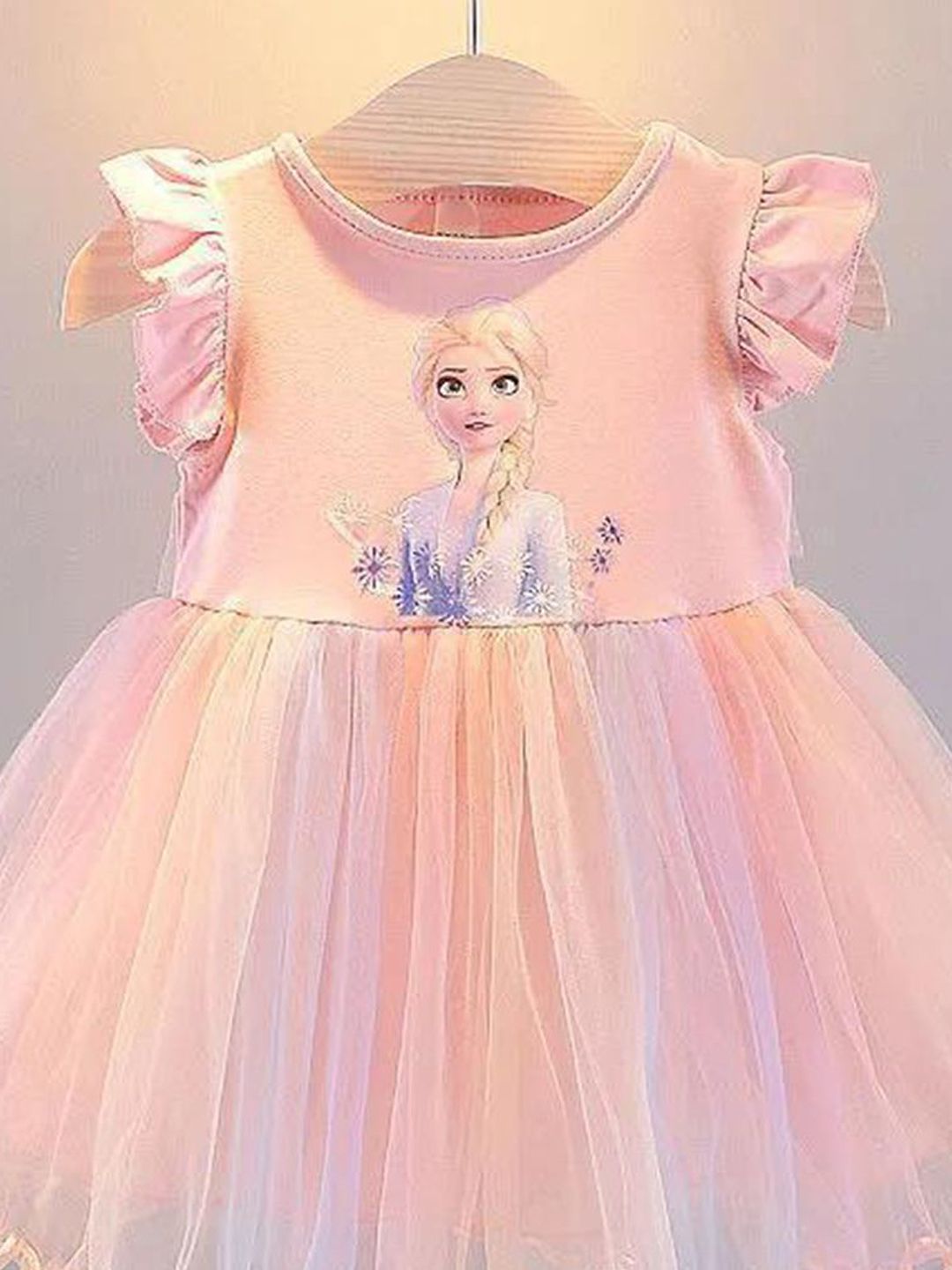 YK Girl Graphic Dress