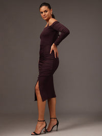 STREET 9 Cold-Shoulder Sheath Dress