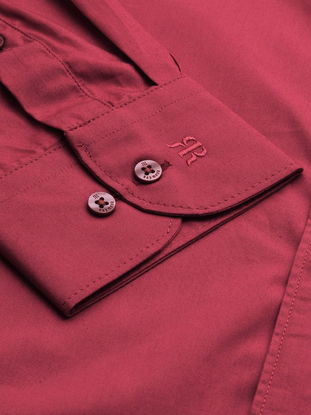 Raymond Pure Cotton Slim Fit Opaque Formal Shirt