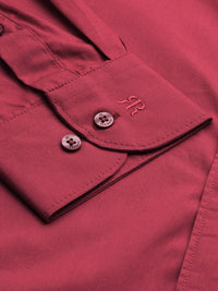 Raymond Pure Cotton Slim Fit Opaque Formal Shirt