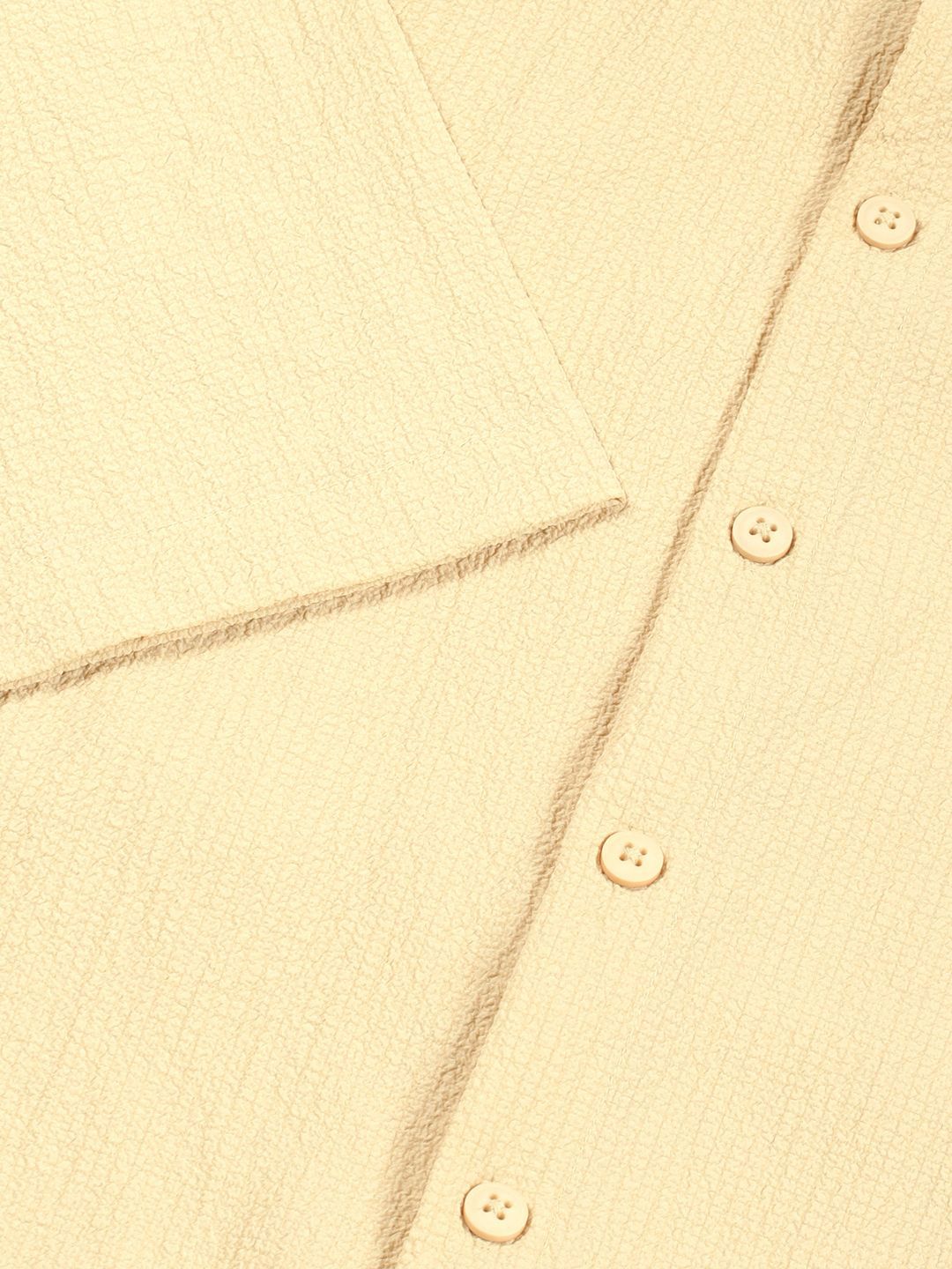 Thomas Scott Men Premium Spread Collar Textured Cotton Casual Shirt