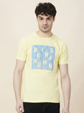 Being Human Men Typography Printed Round Neck Cotton Slim Fit T-shirt