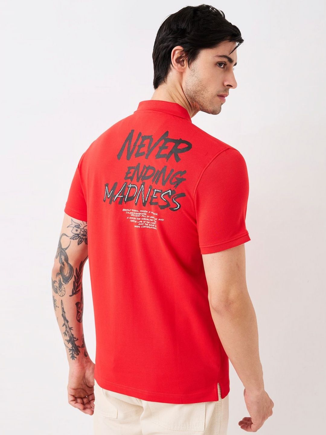 SPYKAR Men Solid Polo Collar Cotton Slim Fit T-shirt