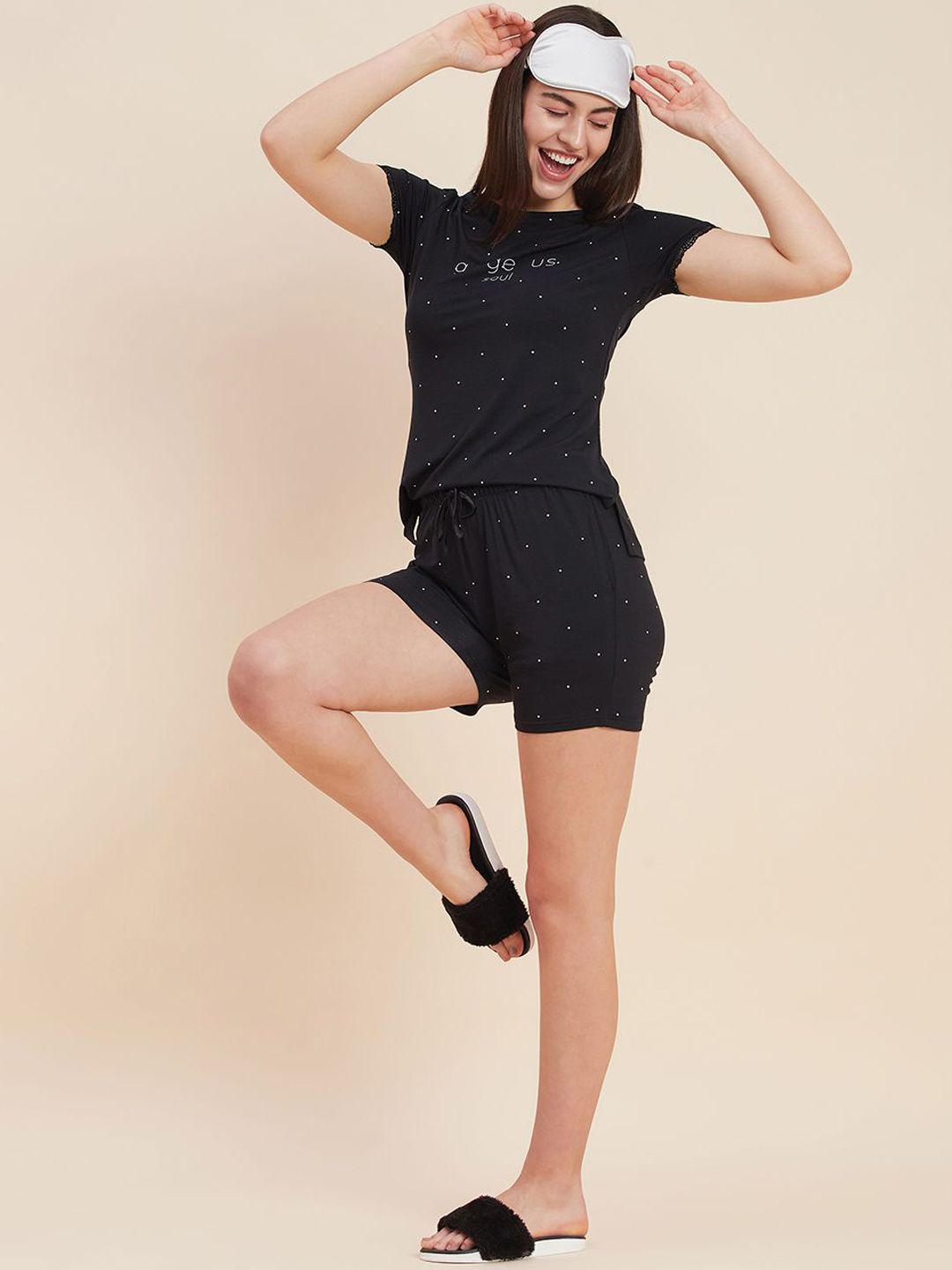 Sweet Dreams Women Printed Night suit