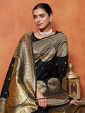 KALINI Woven Design Zari Banarasi Saree
