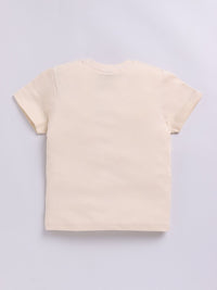 Happy Faces Boys Graphic Print Pure Cotton T-shirt