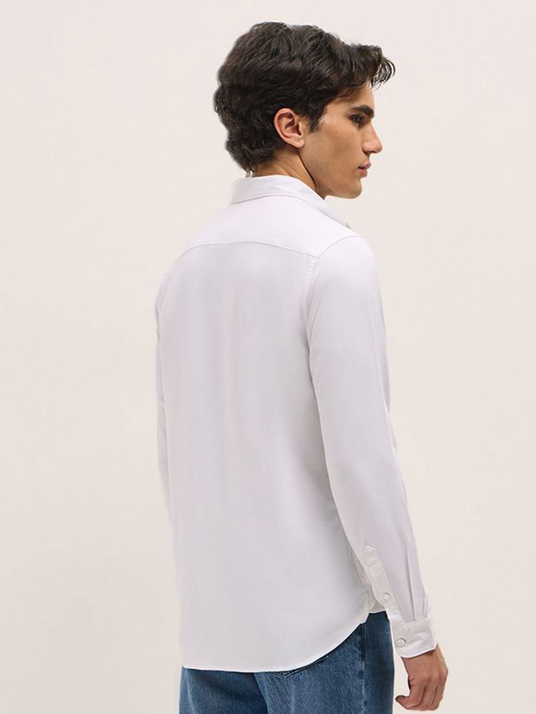 THE BEAR HOUSE Men Slim Fit Opaque Casual Shirt