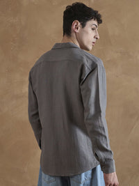 DENNISON Double Gauge Oversized Shirt