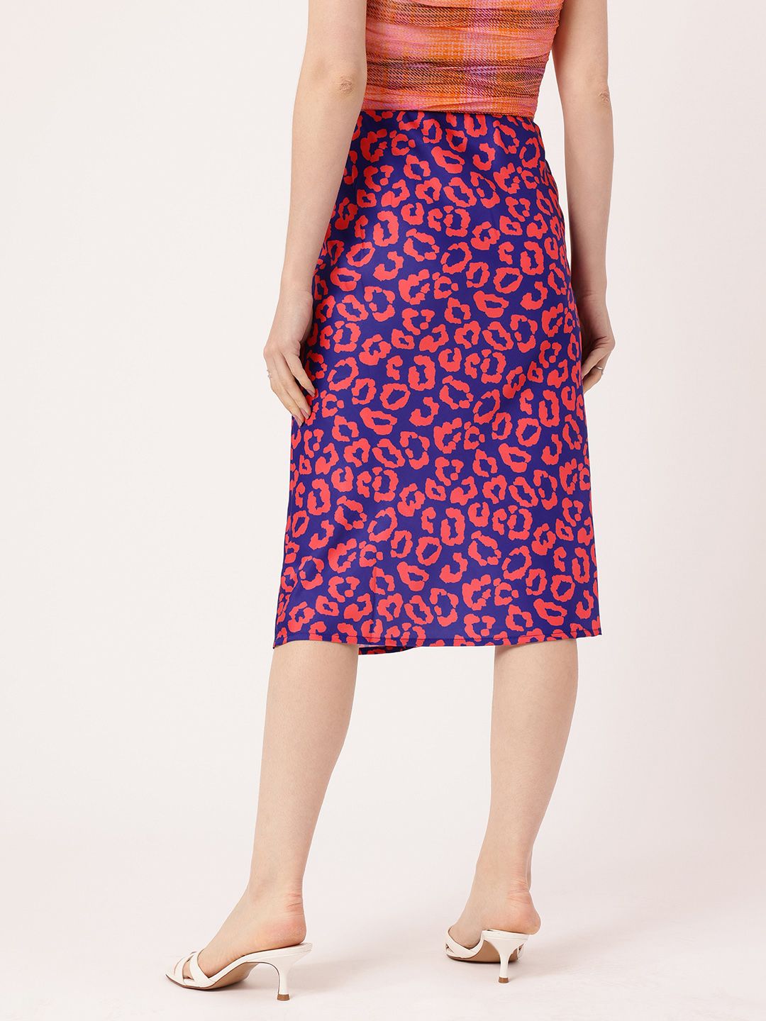 DressBerry Fierce & Feminine A-Line Midi Skirt